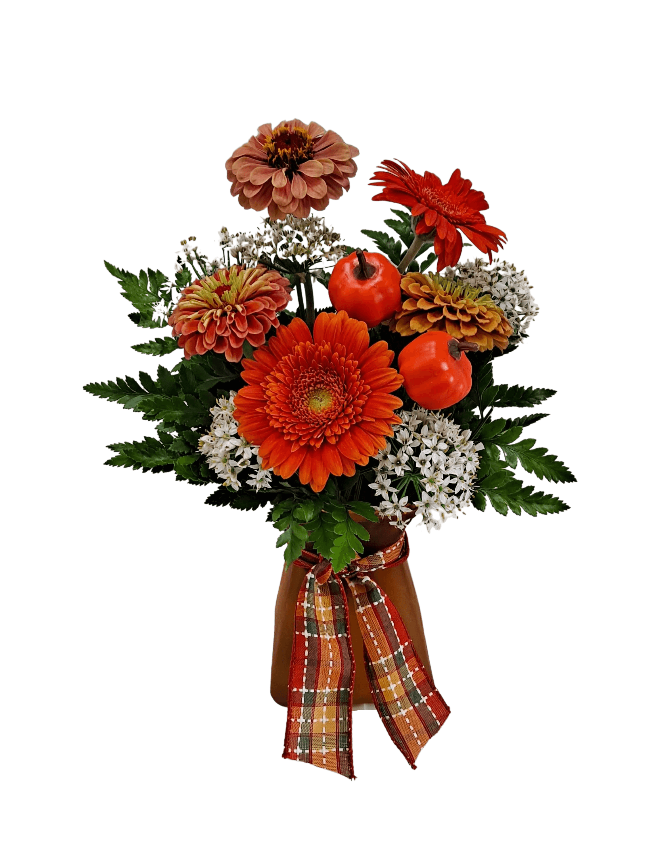 Pumpkin Spice flower arrangement