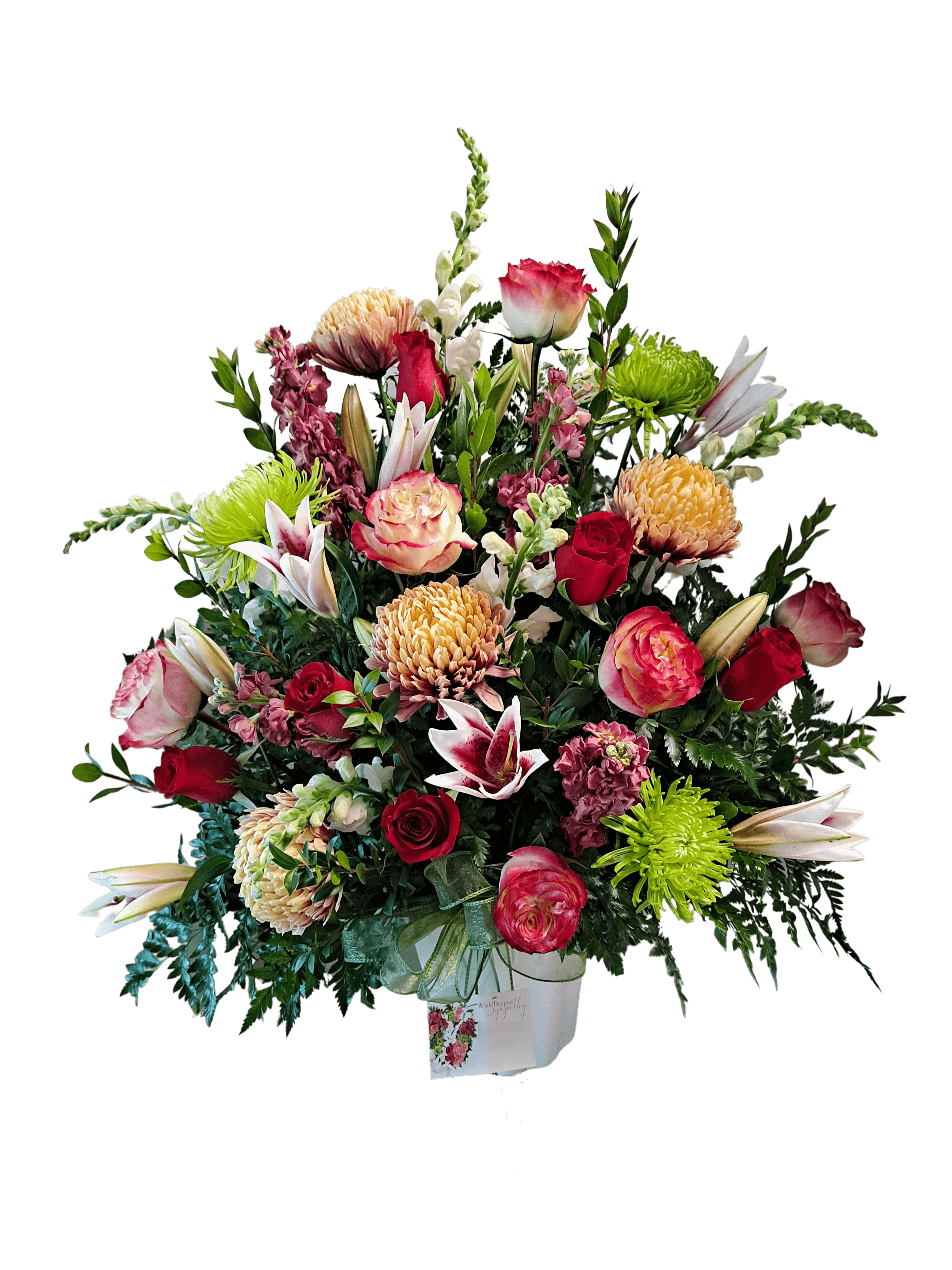 Mixed Garden flower arrangement