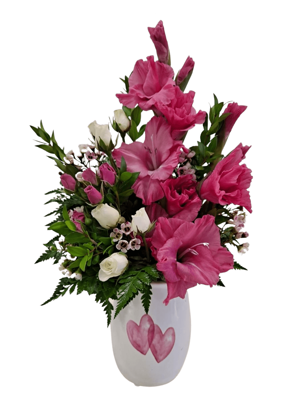 Pretty in Pink flower arrangement
