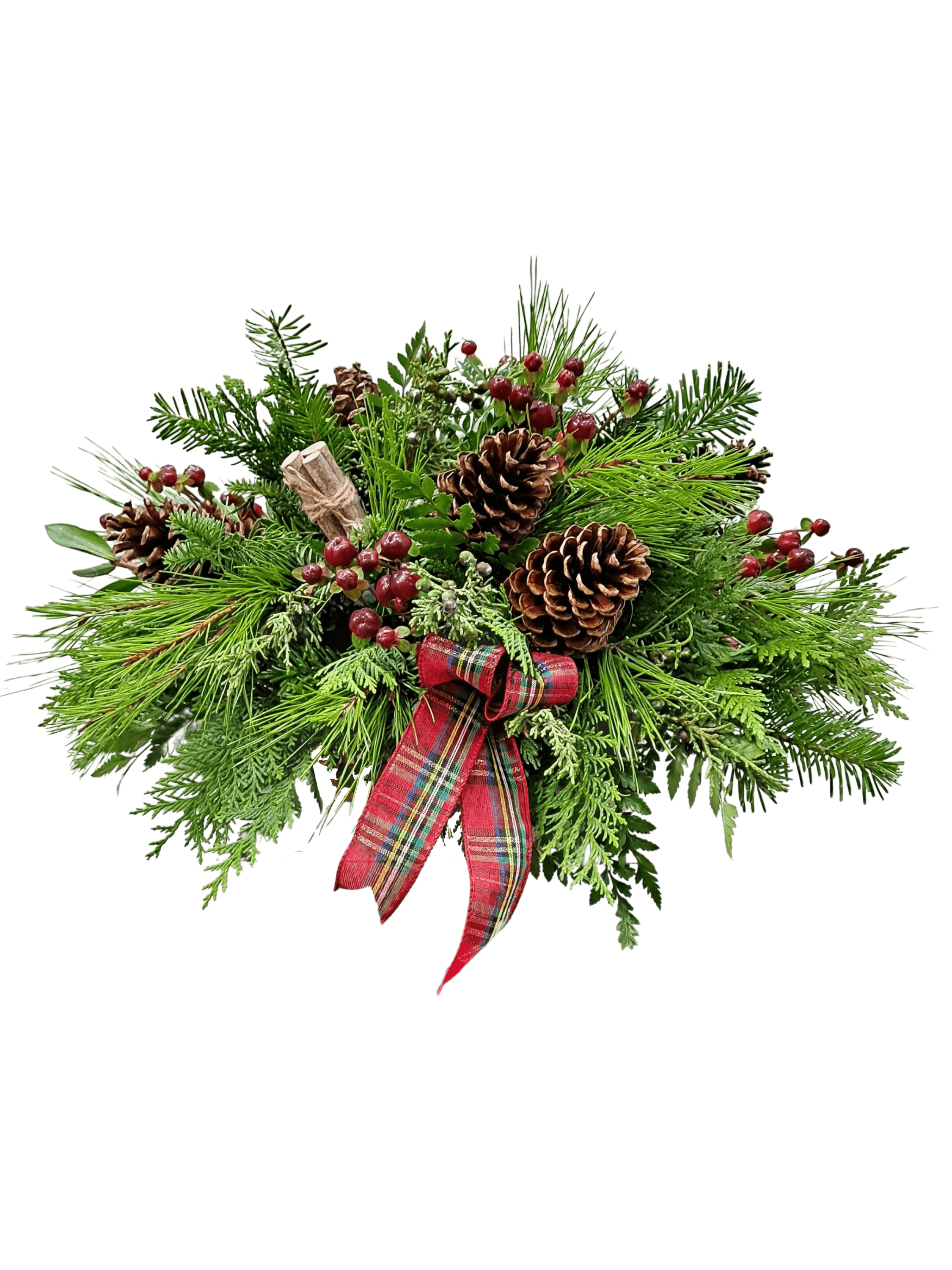 Scent of Pine (Centerpiece) flower arrangement