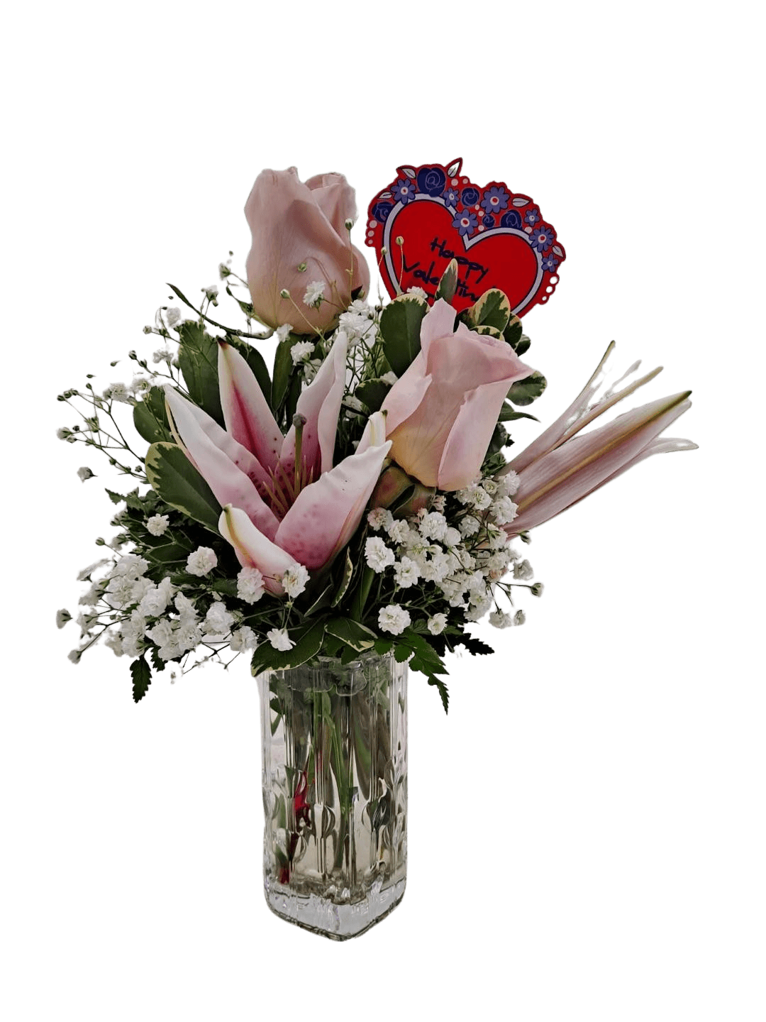 Be Mine flower arrangement