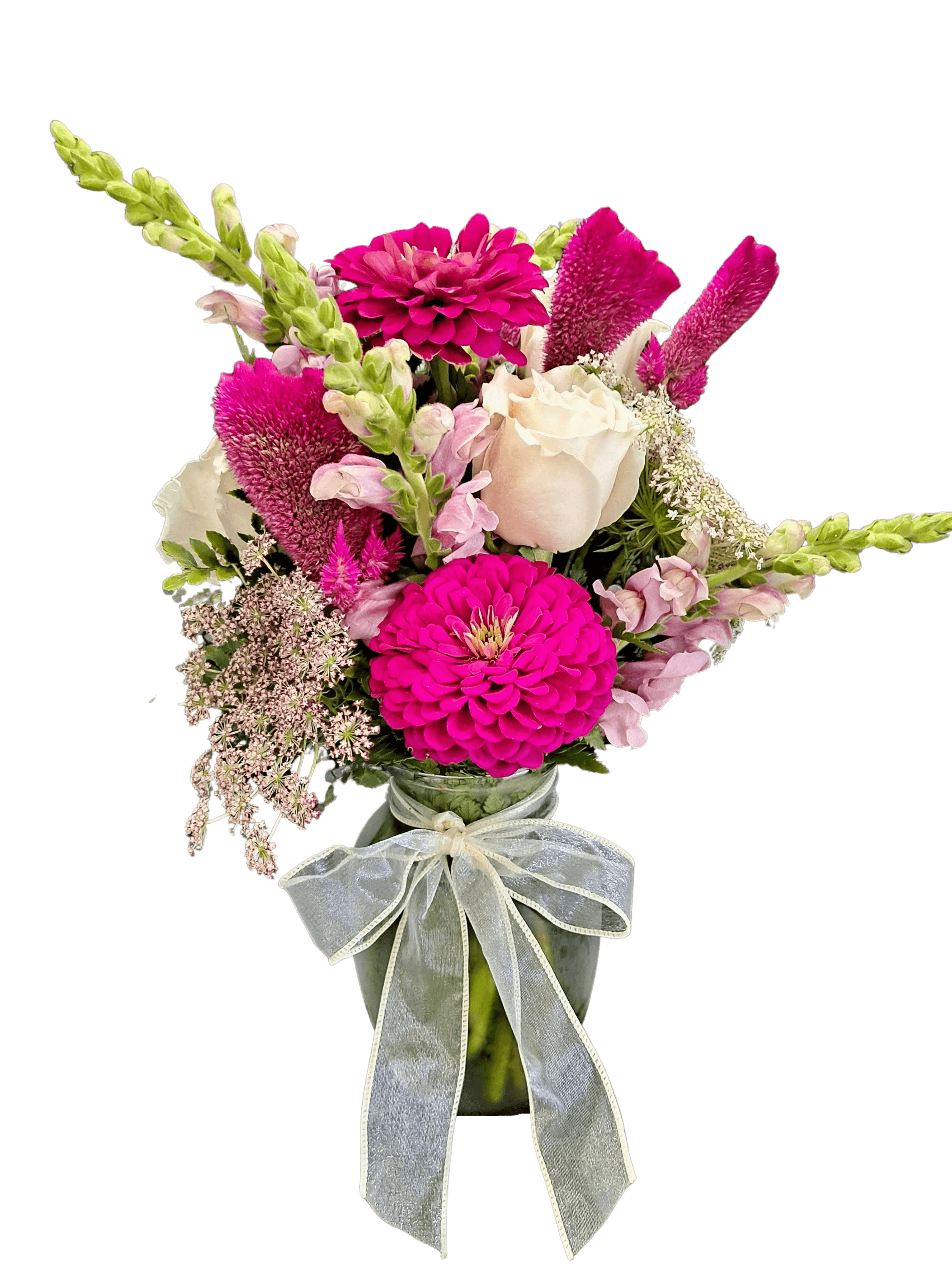 Pink Perfection flower arrangement